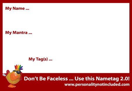 Introducing the Nametag 2.0 ...