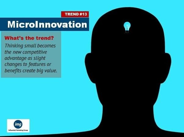 2013 Trend - MicroInnovation