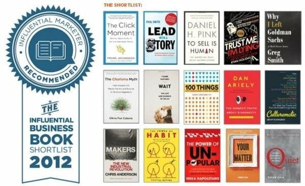 The 2012 Influential Business Book Shortlist