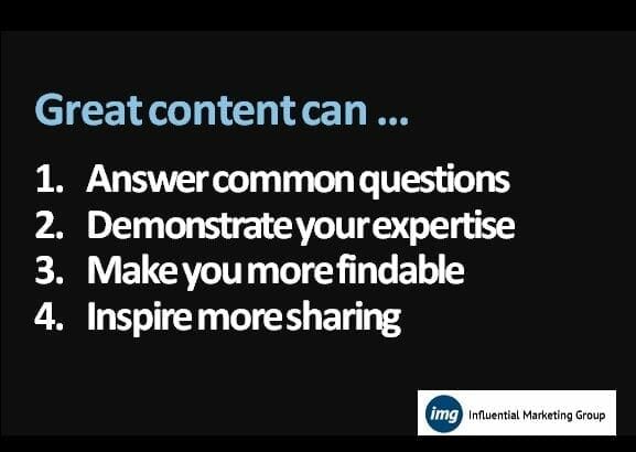 IMB_ContentMarketing4Benefits Content Curation: Content Marketing Benefits