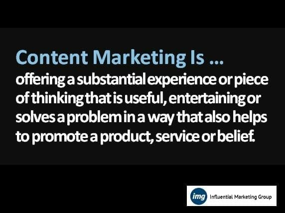 A Guide To Overcoming The Myth Of Content Marketing: What Is Content Marketing