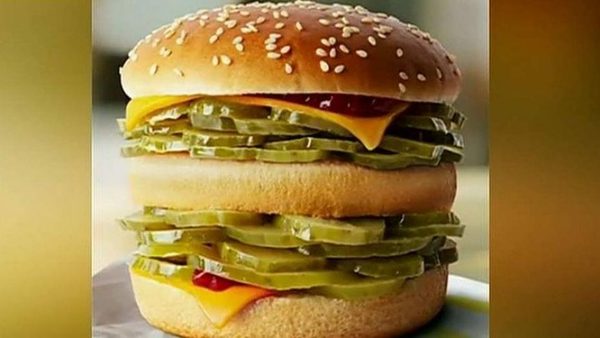 The One Reason So Many Brand Pranks On April Fools Day Failed This Year: Mcdonalds pickle burger