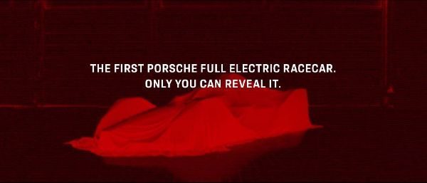Porsche racecar revealed live on Twitch