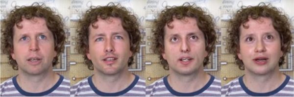 Disney research face swapping technology demonstration