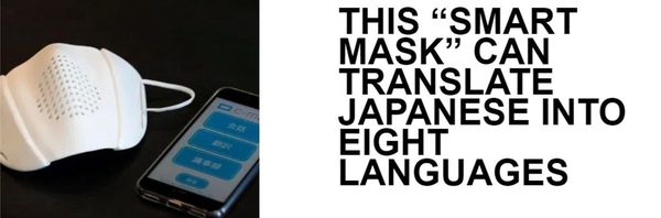 Japanese smart mask prototype that translates speech