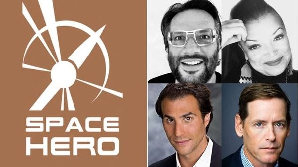Promotional art for a reality show offering a trip to the International Space Station
