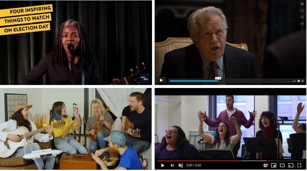 Four Inspiring Things To Watch on Election Day (Instead of Doomscrolling)
