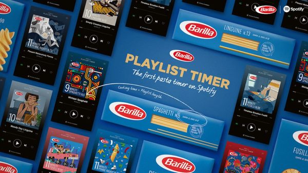 Barilla pasta timer playlist on Spotify