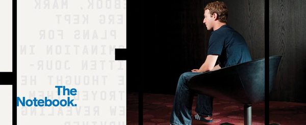 Artwork from the WIRED story about Mark Zuckerberg's lost notebook