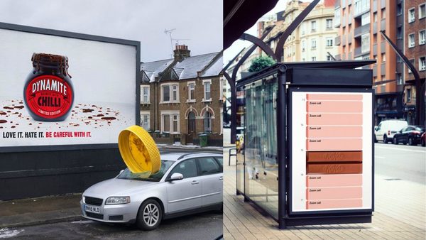 Examples of out of home billboard advertising