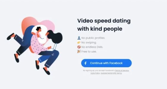Facebook's video speed dating service