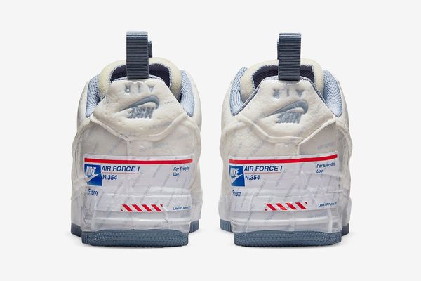 Nike Air Force 1 sneakers in a USPS inspired design