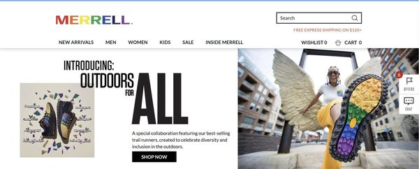 Merrell Tries To Make The Outdoors More Diverse