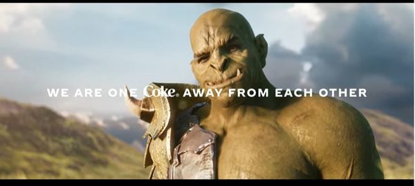 Still from Coca-Cola's Real Magic ad campaign