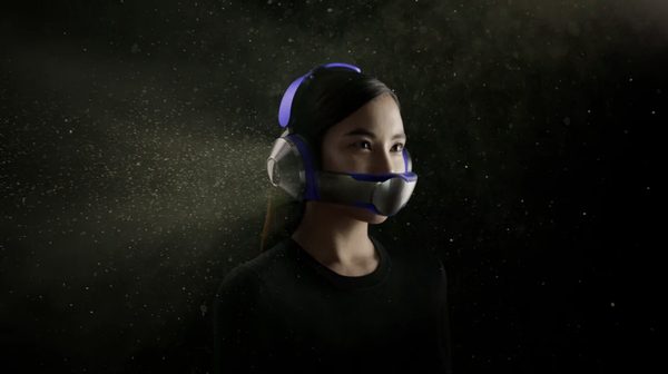 The Dyson Zone wearable air purifier headphones