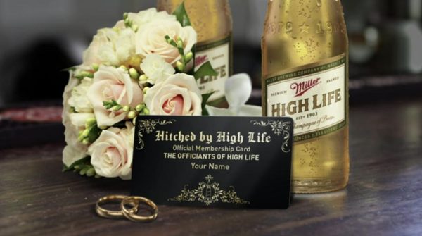 Miller promotion offering to license fans as wedding officiants