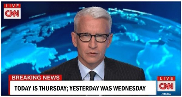 CNN Finally Reevaluates What Should Qualify As “Breaking News”