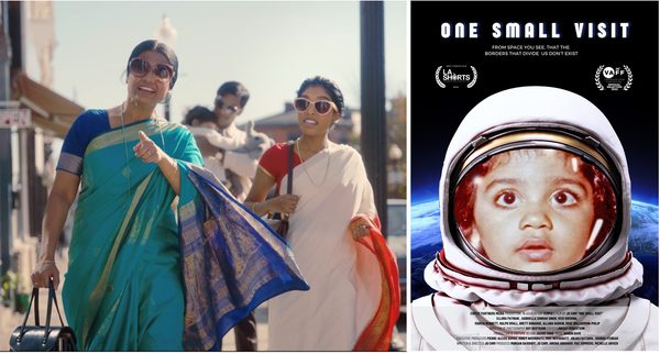 Poster artwork for the short film One Small Visit