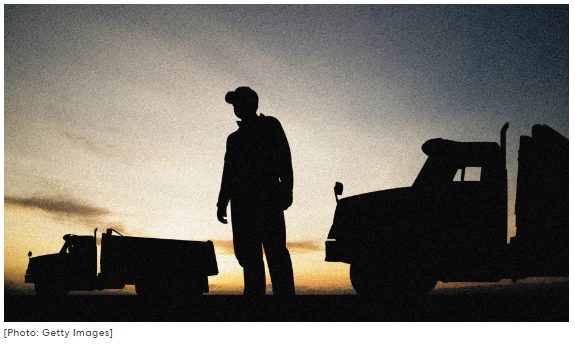 A long-haul trucker and sleep tips