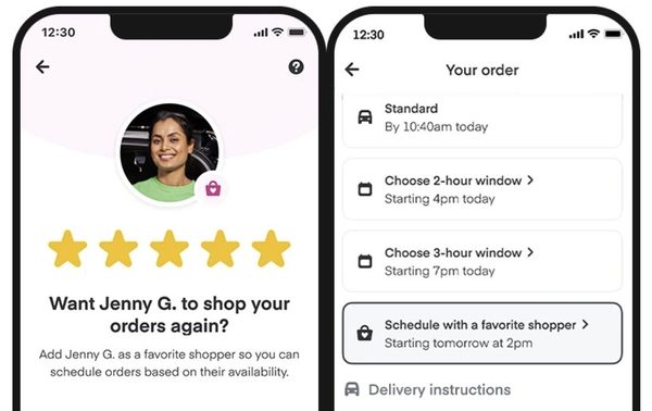 Instacart Adds A Bit Of Humanity Back To Gig Work By Letting Customers “Favorite” Shoppers