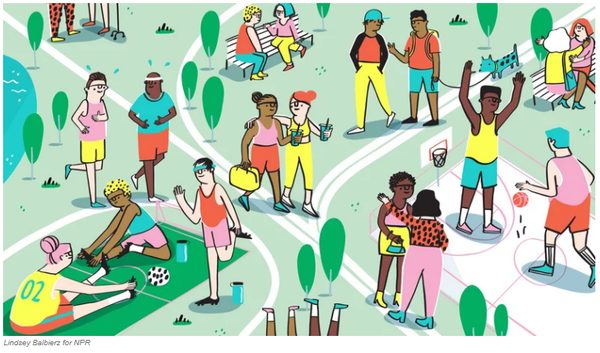 NPR story about using apps to make new friends