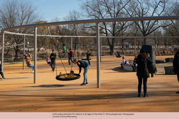 Playgrounds and Swing Sets Aren't Just for Kids Anymore: Adult playgrounds