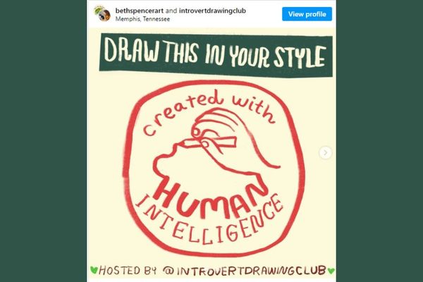 The Real Reason the "Created with Human Intelligence" Badge Probably Won't Work: Human Intelligence