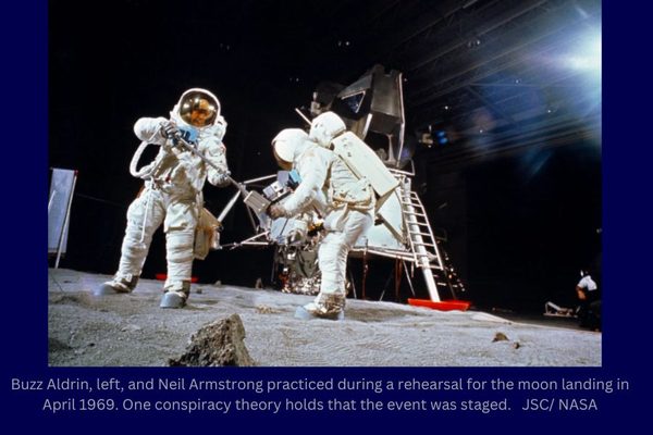 This Chatbot Could Actually Change Minds ... Using Facts?!: Moon landing