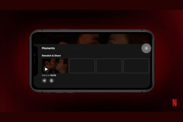 Netflix Launches “Moments” Feature to Save Your Favorite Movie Scenes