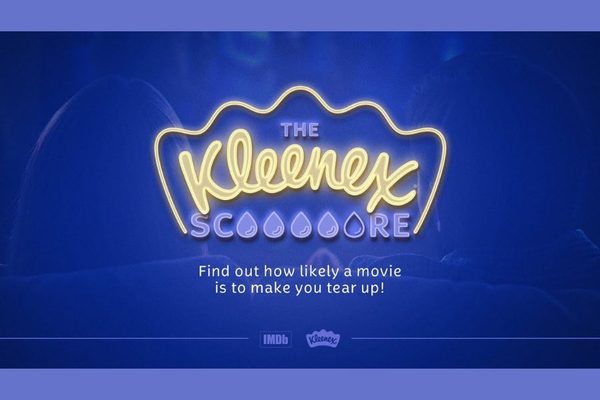 The Ultimate Movie Brand Partnership: Kleenex and IMDB Launch “The Kleenex Score”