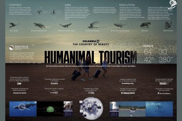 Colombia's Brilliant Tourism Campaign Focuses on Animal Behavior