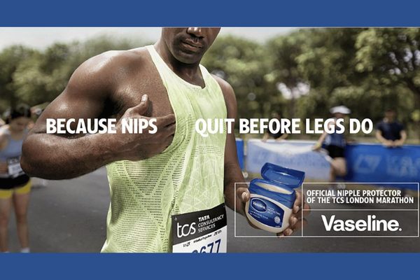 The Best Sports Sponsorship of the Year Is All About Saving Your Nipples?: Vaseline Nipple Sponsorship