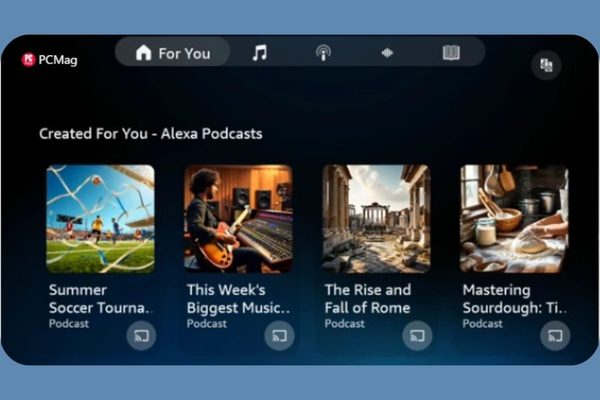 Amazon Invents Another Way to Steal Media with AI-Generated Podslop: Alexa podslop