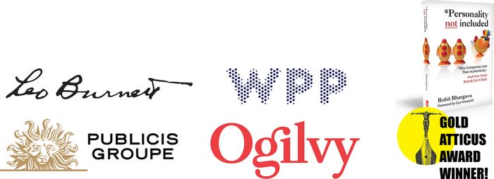 Leo Burnett, Publicis Groupe, WPP and Ogilvy, and Personality Not Included, Gold Atticus award winner