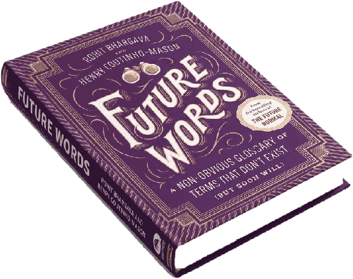 The cover of Future Words