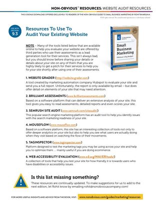 Website Audits (Chapter 9) thumbnail
