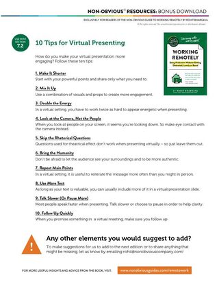 10 Tips for Presenting Virtually (Chapter 7) thumbnail