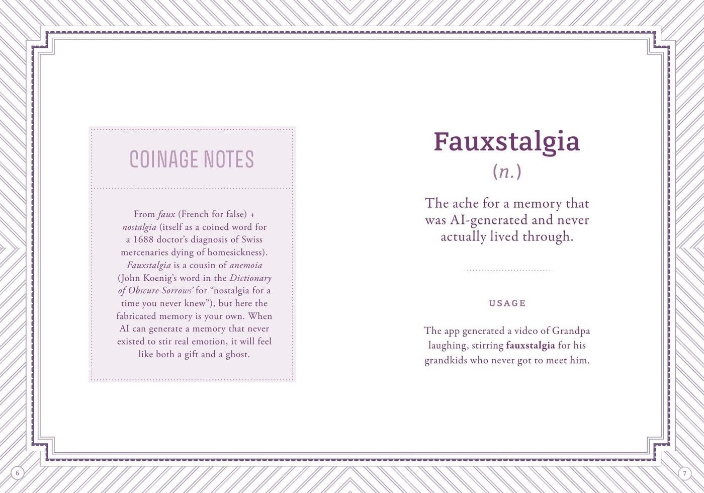 Fauxstalgia - Relationships