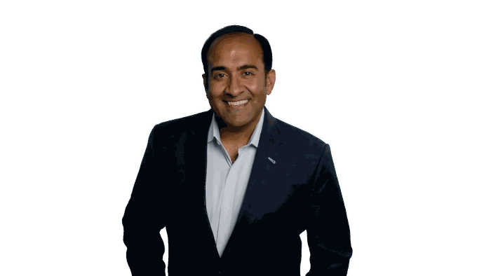 Headshot: Rohit in a suit, transparent background