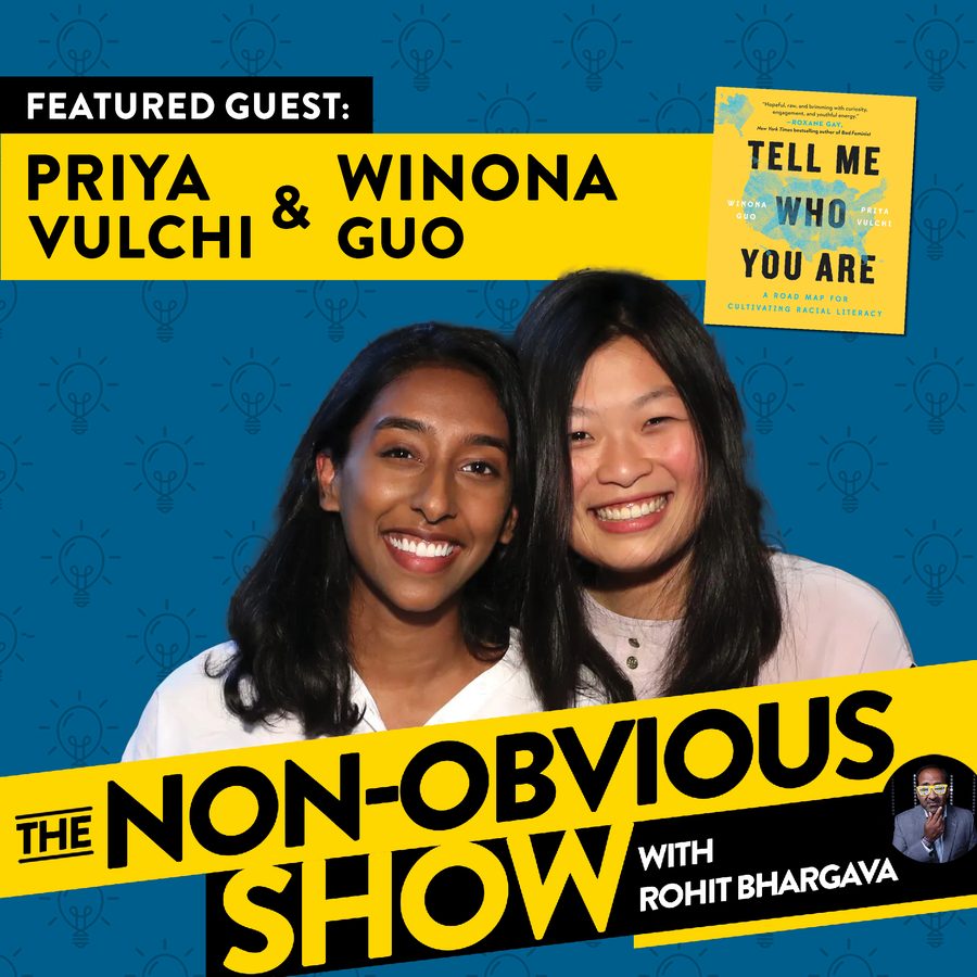 Getting People Talking About Race - Priya Vulchi &amp; Winona Guo cover art