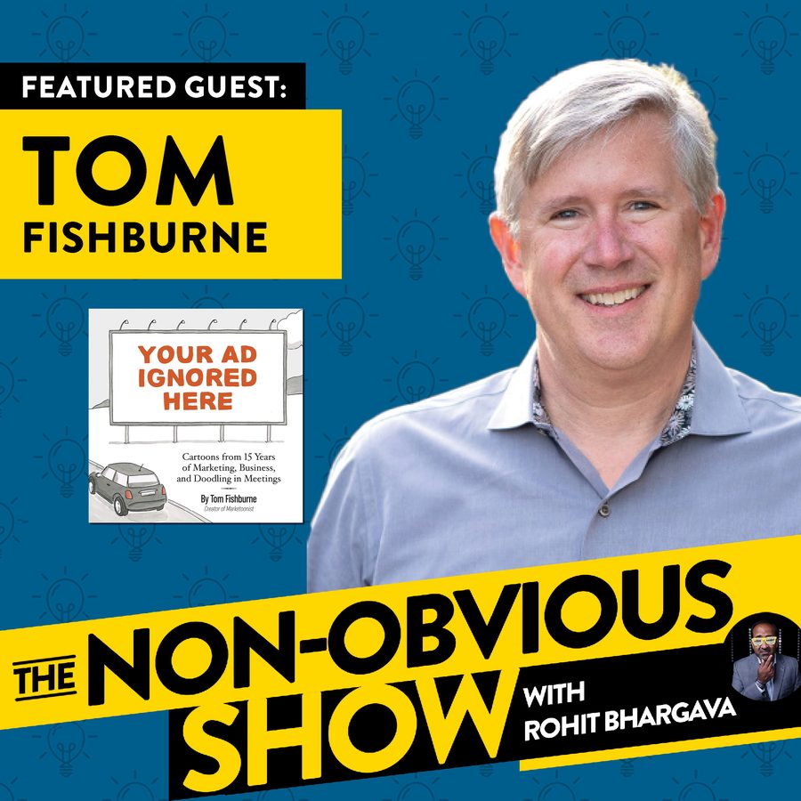 How To Think Like a Cartoonist - Tom Fishburne cover art