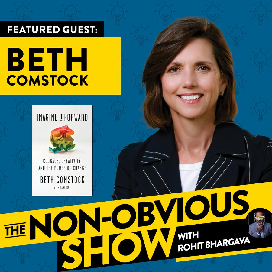 The Power of Outsider Thinking - Beth Comstock cover art