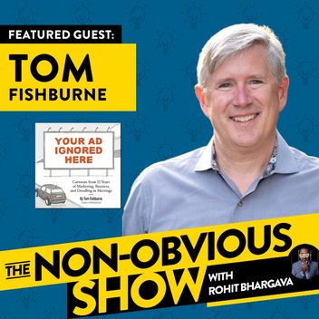 How To Think Like a Cartoonist - Tom Fishburne cover art